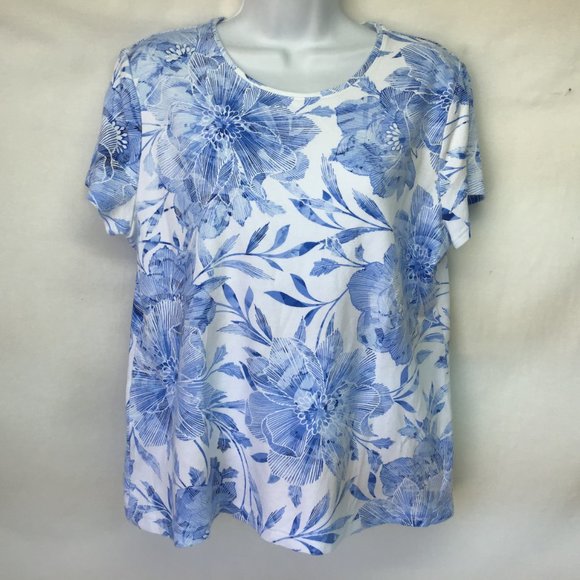 Croft and barrow classic tee plus size Clearance